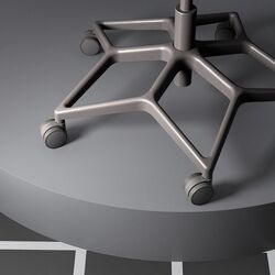 Комплект офисной мебели Ikea Uppspel/Styrspel (Черный/Серый) Thumb