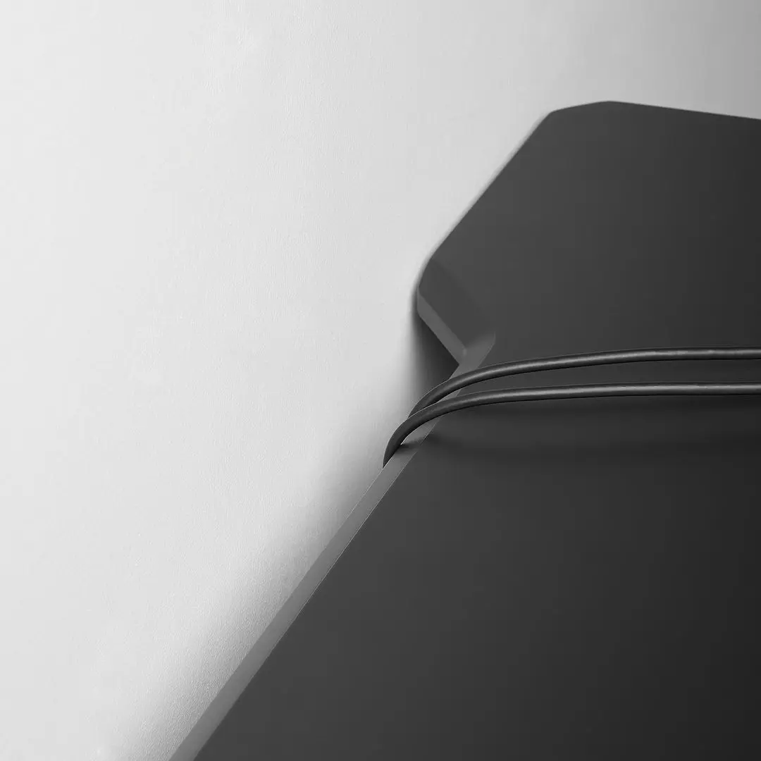 Комплект офисной мебели Ikea Uppspel/Styrspel (Черный/Серый) - 14