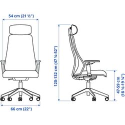 Set de mobila pentru oficiu Ikea Utespelare/Matchspel (Aspect Frasin/Gri) Thumb