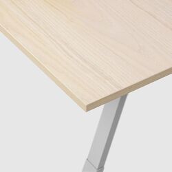 Set de mobila pentru oficiu Ikea Utespelare/Matchspel (Aspect Frasin/Gri) Thumb