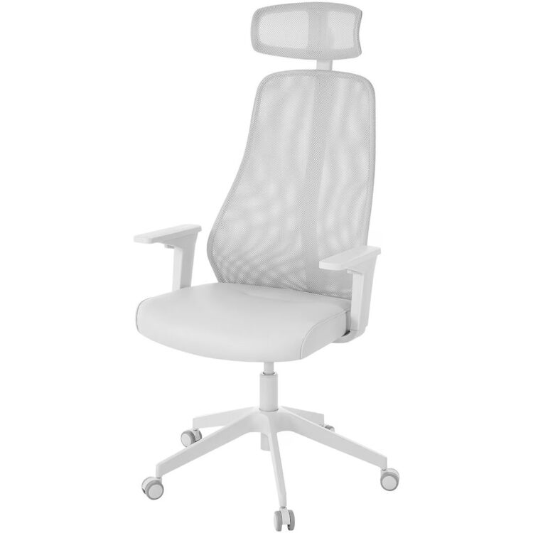 Set de mobila pentru oficiu Ikea Utespelare/Matchspel (Aspect Frasin/Gri)