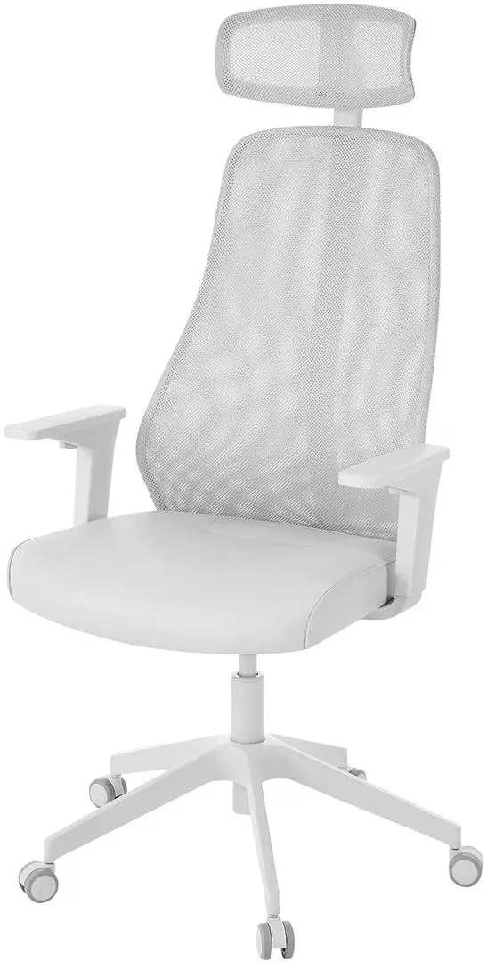 Set de mobila pentru oficiu Ikea Utespelare/Matchspel (Aspect Frasin/Gri)