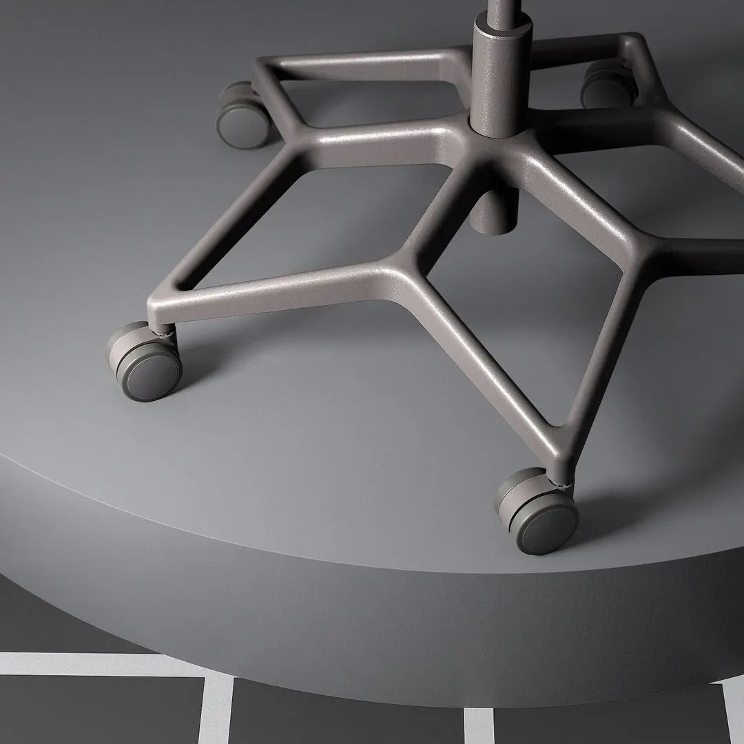 Set de mobila pentru oficiu Ikea Utespelare/Styrspel (Negru/Gri)