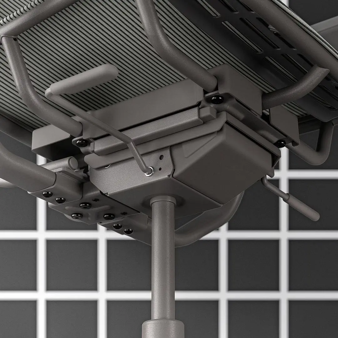 Set de mobila pentru oficiu Ikea Utespelare/Styrspel (Negru/Gri)