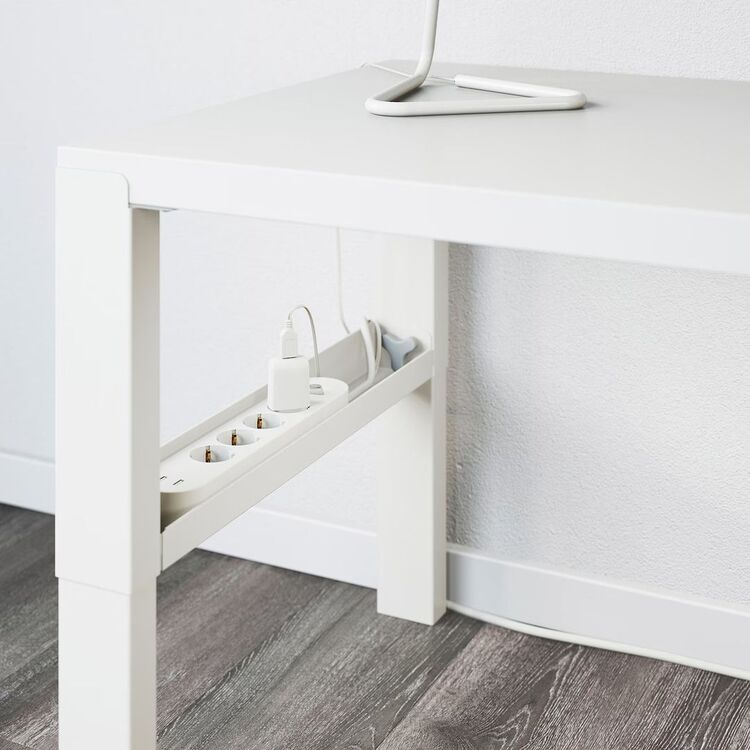 Комплект офисной мебели Ikea Pahl/Orfjall (Белый/Светло-Зеленый)