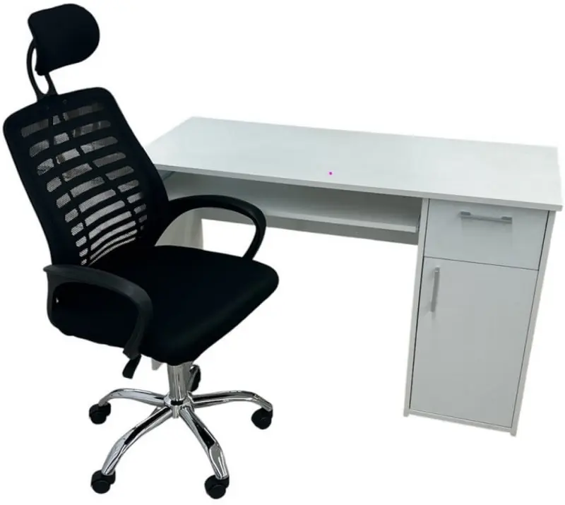Комплект офисной мебели Magnusplus AD063 + Maja 1.2m (Black/White) - 3
