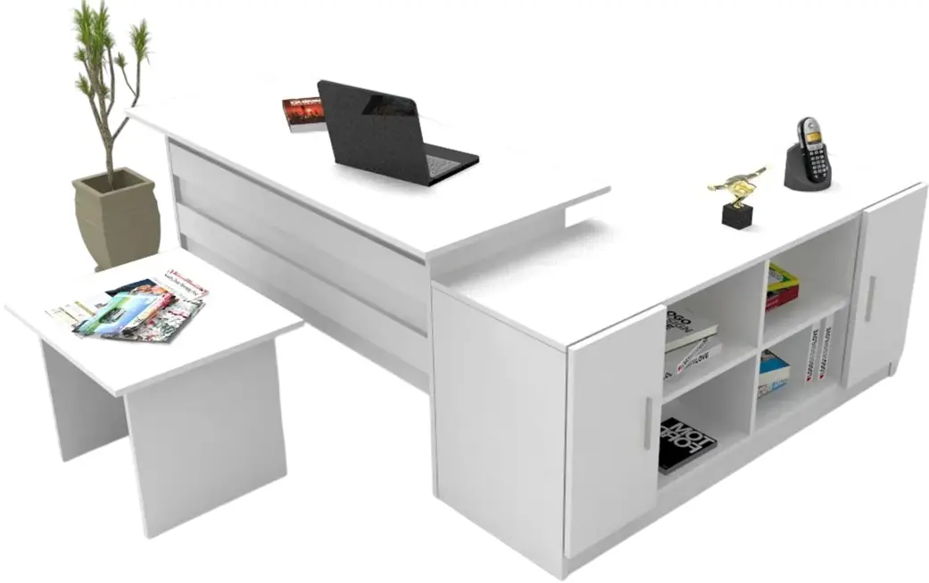 Set mobila pentru oficiu Mirage Design Vario VO10-W (White)