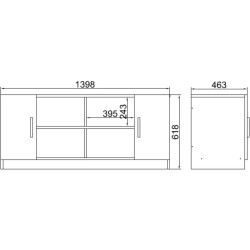 Set mobila pentru oficiu Mirage Design Vario VO10-W (White) Thumb