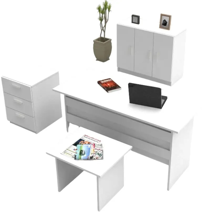 Set mobila pentru oficiu Mirage Design Vario VO12-W (White)