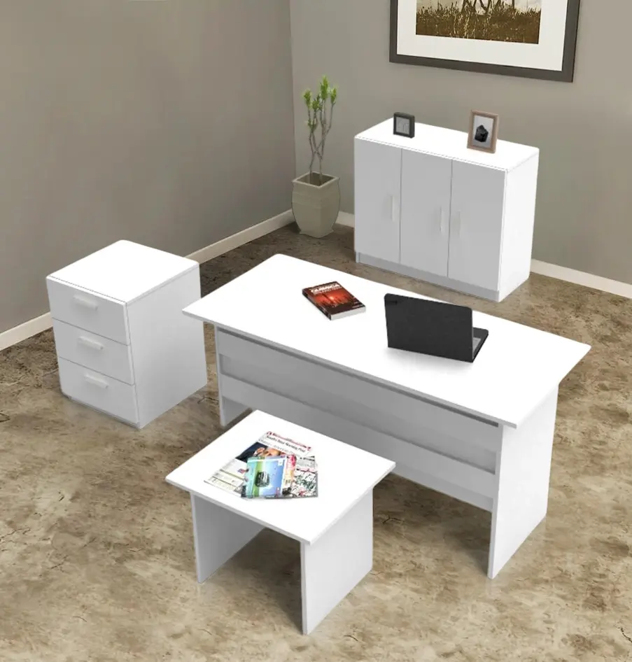 Set mobila pentru oficiu Mirage Design Vario VO12-W (White)