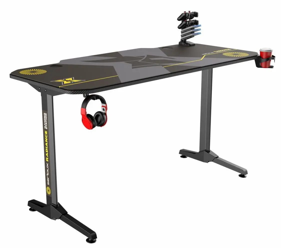 Комплект офисной мебели Serioux Radiance/Torin Txt (Black/Yellow) - 3