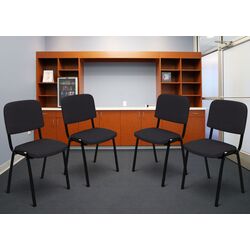 Комплект офисных стульев TopEshop Iso (Black)