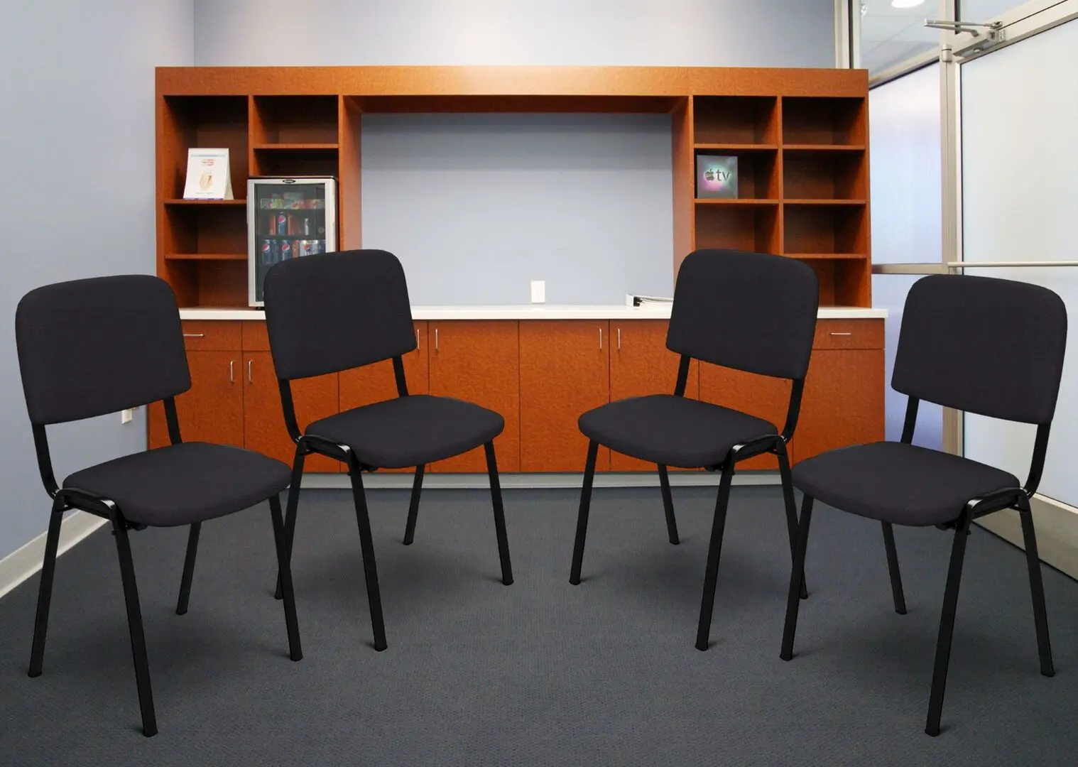 Комплект офисных стульев TopEshop Iso (Black)