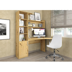 Комплект офисной мебели Yasen Kosinus Artisan Oak + Sunrise C-30 PP White/Chrome