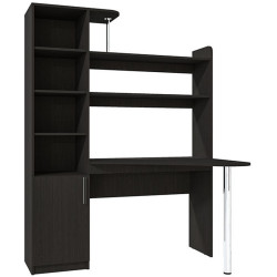 Комплект офисной мебели Yasen Kosinus Wenge Louisiana + Sunrise C-30A PP Black Thumb