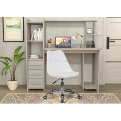 Комплект офисной мебели Yasen Sinus Cashmere/Grey Lava + Sunrise C-30 PP White/Chrome Thumb