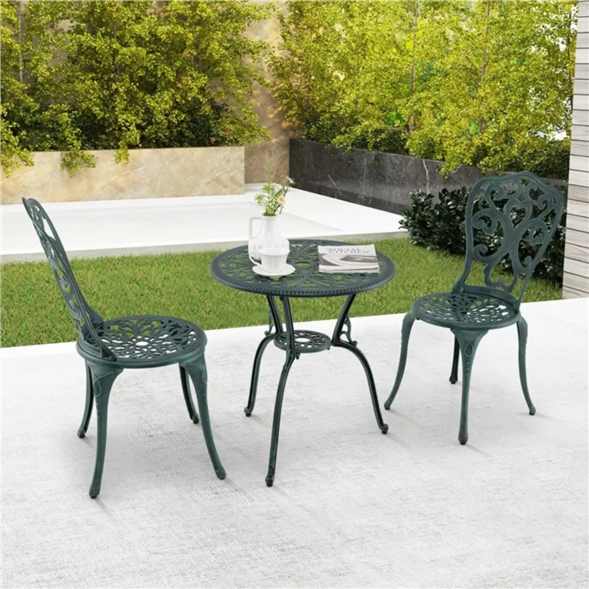 Set mobilier de gradina Costway NP12423GN (Green) - 4