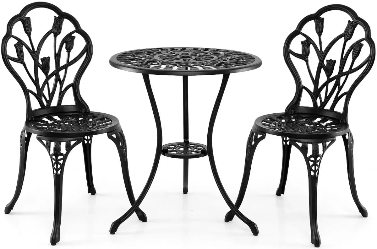 Set mobilier de gradina Costway NP12853BK (Black) - 2