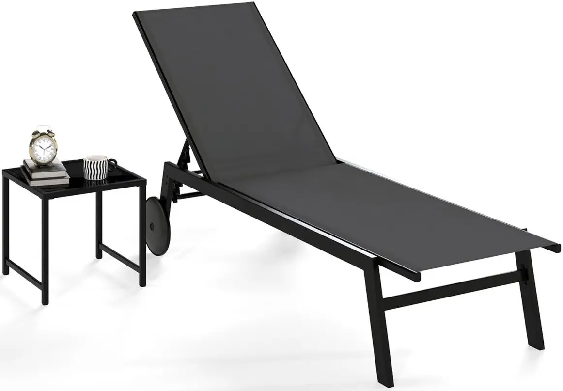 Комплект садовой мебели Costway NP12861GR (Black/Gray) - 2