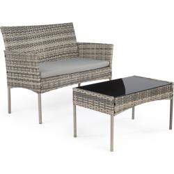 Set mobilier de gradina Funfit Garden 4472 (Grey) Thumb