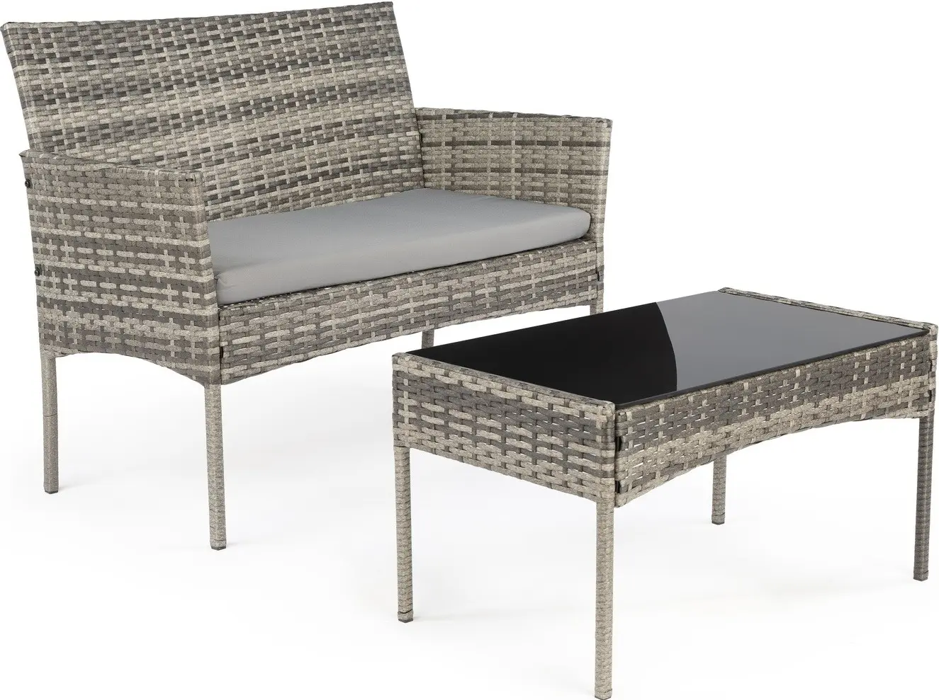 Set mobilier de gradina Funfit Garden 4472 (Grey) - 3