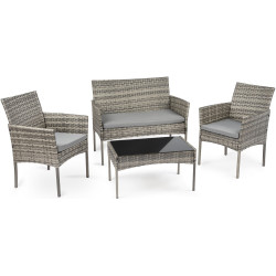 Set mobilier de gradina Funfit Garden 4472 (Grey) Thumb