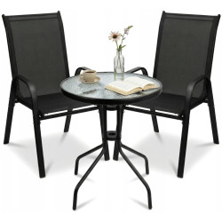Set mobilier de gradina FunFit Garden 4877 (Black) Thumb
