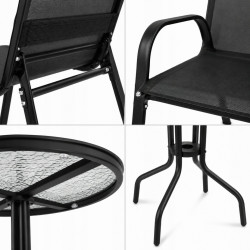 Set mobilier de gradina FunFit Garden 4877 (Black) Thumb