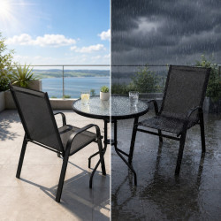 Set mobilier de gradina FunFit Garden 4877 (Black) Thumb