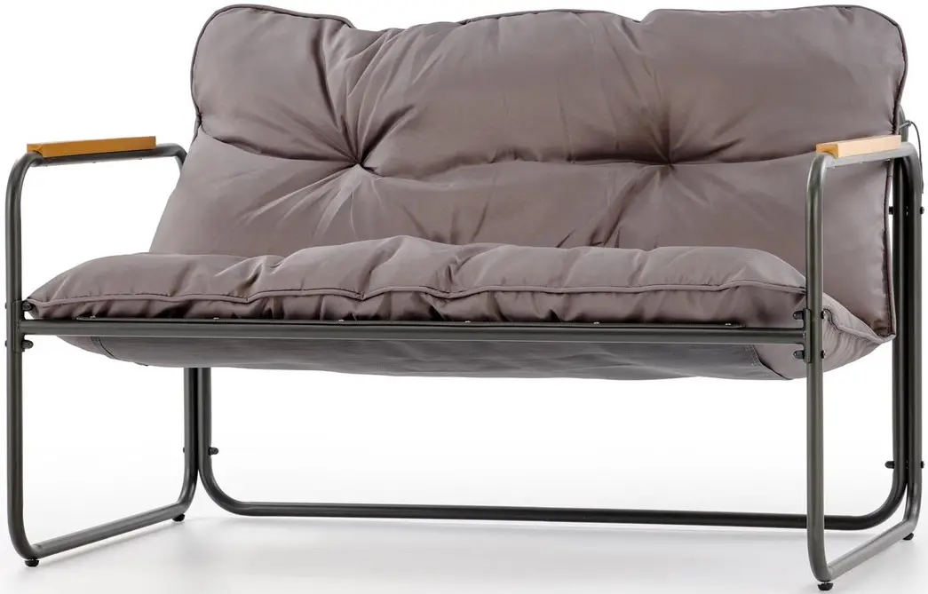 Set mobilier de gradina Halmar Hudson (Grey/Brown) - 11