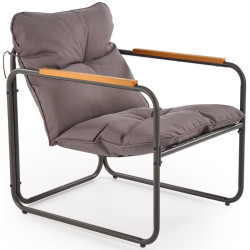 Set mobilier de gradina Halmar Hudson (Grey/Brown) Thumb