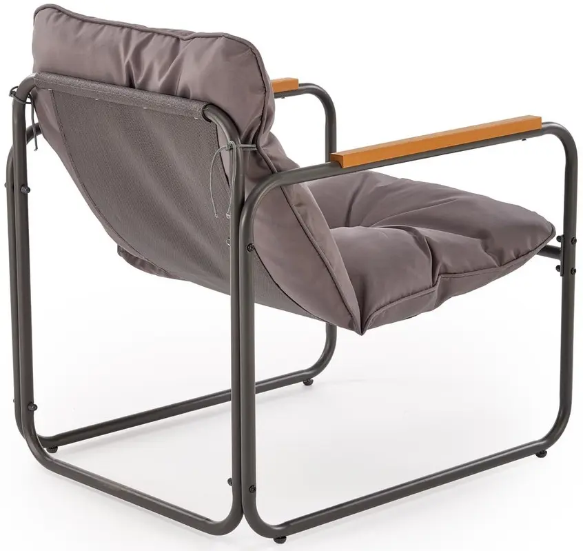 Set mobilier de gradina Halmar Hudson (Grey/Brown) - 4