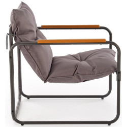 Set mobilier de gradina Halmar Hudson (Grey/Brown) Thumb