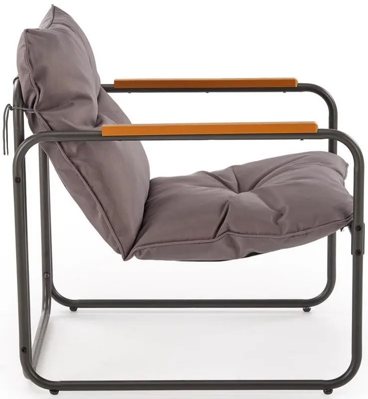 Set mobilier de gradina Halmar Hudson (Grey/Brown) - 5
