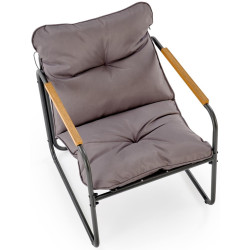 Set mobilier de gradina Halmar Hudson (Grey/Brown) Thumb