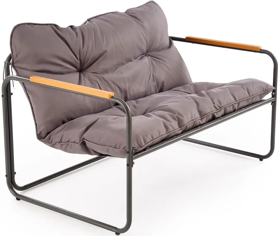 Set mobilier de gradina Halmar Hudson (Grey/Brown) - 8