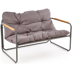 Set mobilier de gradina Halmar Hudson (Grey/Brown) Thumb