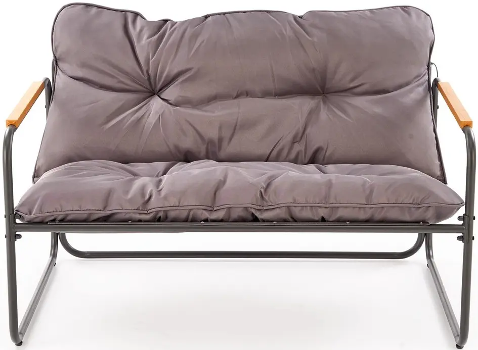 Set mobilier de gradina Halmar Hudson (Grey/Brown) - 10
