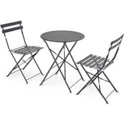 Set mobilier de gradina Halmar Livorno (Black) Thumb