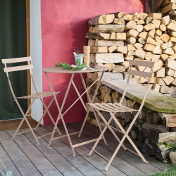 Set mobilier de gradina Halmar Livorno (Cappuccino)