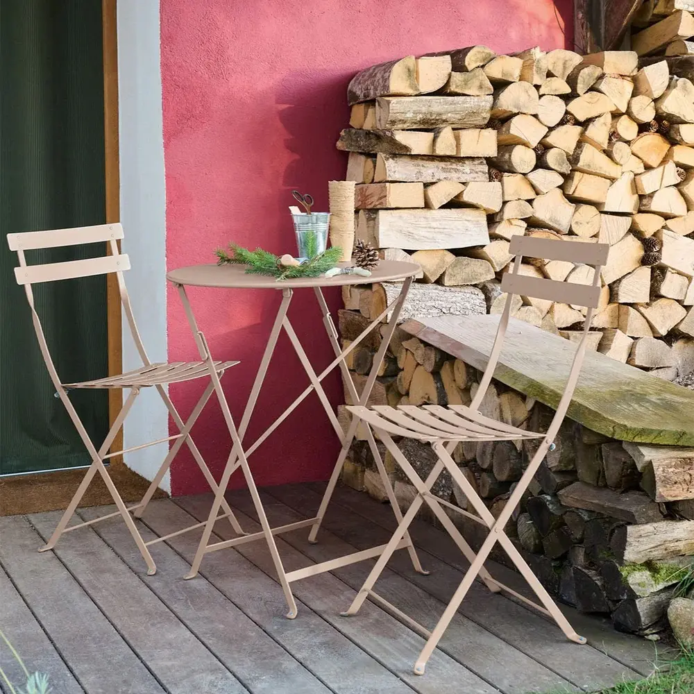 Set mobilier de gradina Halmar Livorno (Cappuccino)