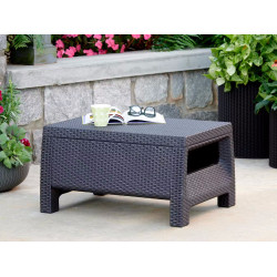 Set mobilier de gradina Heniver Novara 1+1+T (Anthracite) Thumb