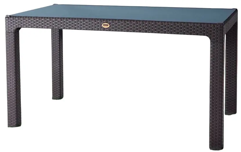 Комплект садовой мебели Heniver Rattan Table 150x90 + Koko Brown (1+6) - 2