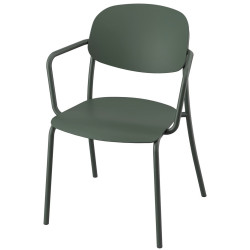 Set mobilier de gradina Ikea Visingso 1+2 (Verde inchis) Thumb