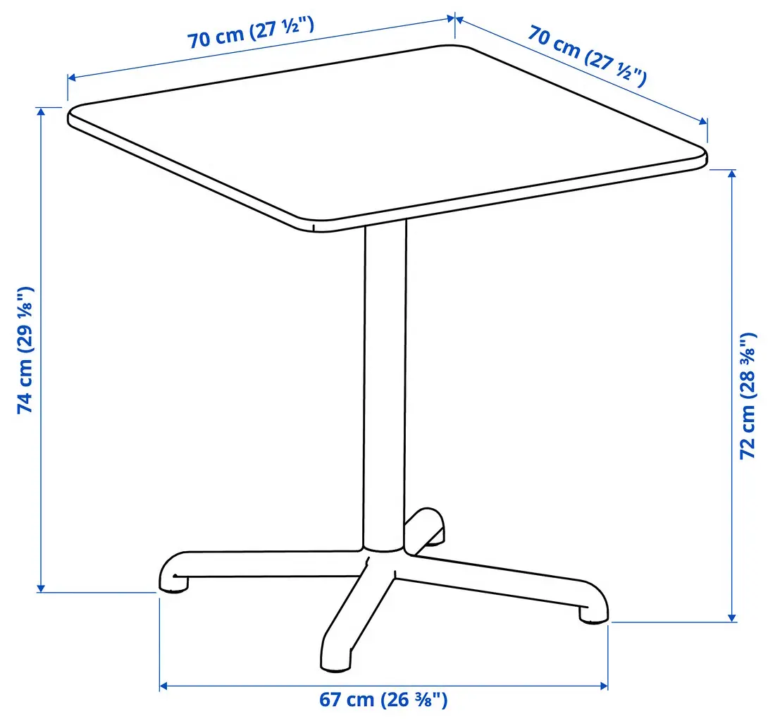 Set mobilier de gradina Ikea Visingso 1+2 (Verde inchis) - 5