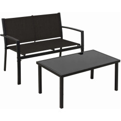 Set mobilier de gradina Jumi OM-259027 (Black) Thumb