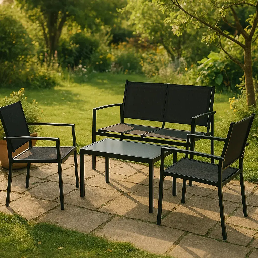 Set mobilier de gradina Jumi OM-259027 (Black) - 6