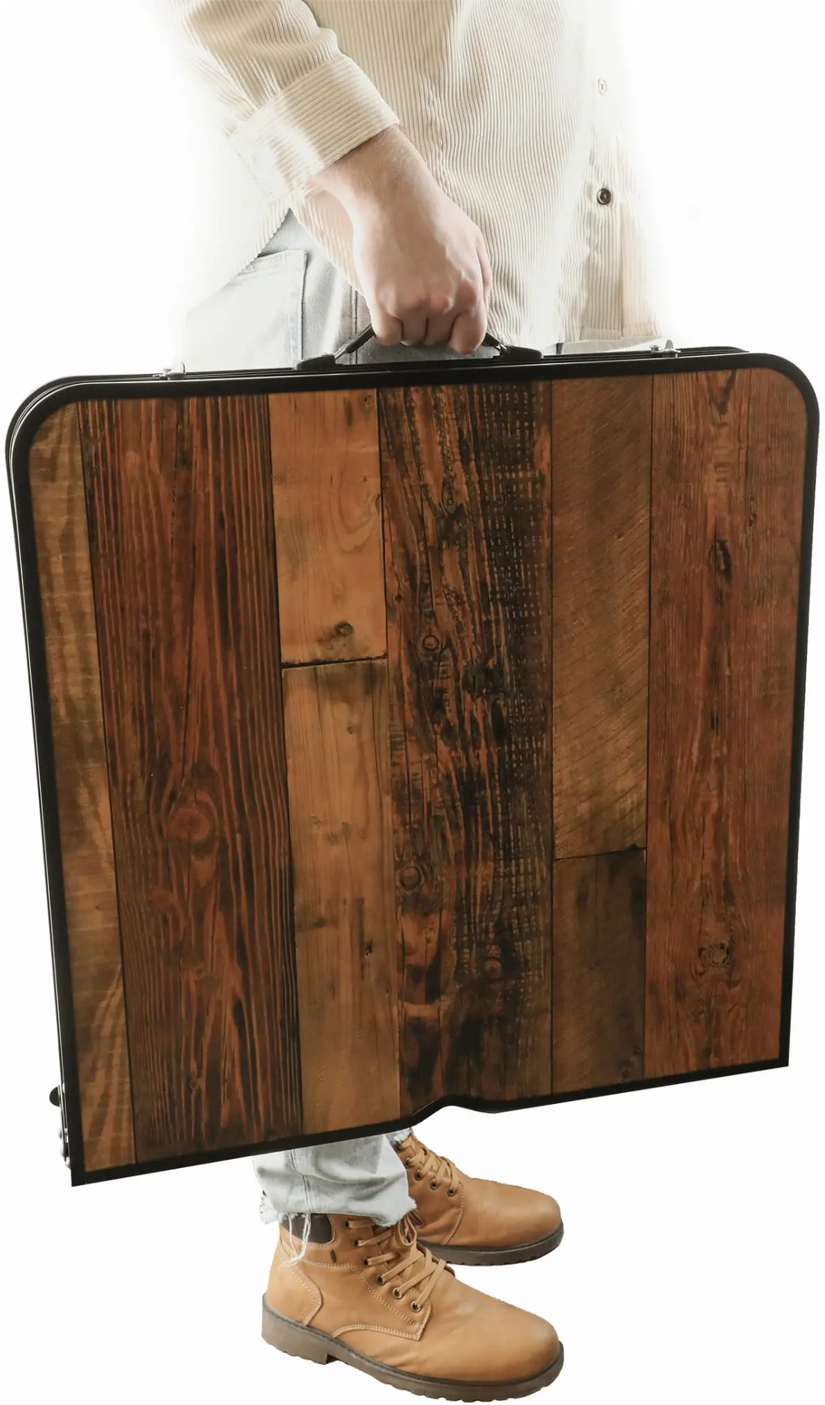 Set mobilier de gradina Jumi OM-281813 (Brown/Black) - 5