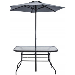 Set mobilier de gradina Jumi OM-291898 (Graphite/Black) Thumb