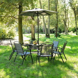Set mobilier de gradina Jumi OM-291898 (Graphite/Black)